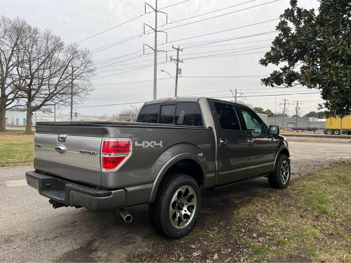 2010 Grey /Gray Ford F-150 Platinum (1FTFW1EV2AF) with an 5.4 V8 engine, Automatic transmission, located at 5700 Curlew Drive, Norfolk, VA, 23502, (757) 455-6330, 36.841885, -76.209412 - -2010 Ford F150 Platinum 4x4 -Loaded with all the options -Two tone interior -Heated/cooled seats -Back up camera -Premium sound -Bluetooth -Many more options not listed -4 brand new tires -Fresh oil change -New state inspection -Ready for a new owner -VADLR - Photo#5